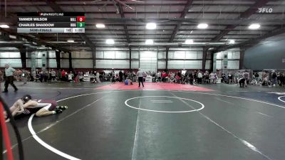 Semifinal - Tanner Wilson, Millstone Twp vs Charles Shaddow, Ridgewood