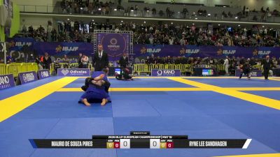 Ryne Lee Sandhagen vs Mauro De Souza Pires 2026 European Jiu-Jitsu IBJJF Championship