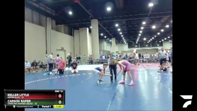 95 lbs Quarters & Wb (16 Team) - Keller Little, Moyer Elite vs Carson Raper, Carolina Hammer Squad