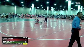 106 lbs Round 2 (16 Team) - Braeden Martin, Ohio Titan Blue vs Jacob Dunfee, Ohio Titan Red