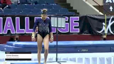 Emma Simpton - Vault, Metroplex Gymnastics - 2021 Metroplex Challenge
