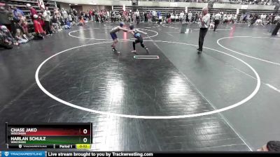 75 lbs Cons. Round 3 - Chase Jako, Wisconsin vs Harlan Schulz, Wisconsin