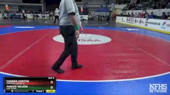 6A 170 lbs Quarterfinal - Conner Horton, Mortimer Jordan HS vs Parker Wilson, Fort Payne