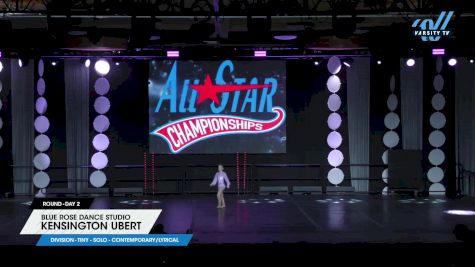 Blue Rose Dance Studio - Kensington Ubert [2025 Tiny - Solo - Contemporary/Lyrical Day 2] 2025 ASCS Dance Grand Nationals & Cheer Showdown