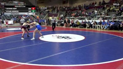 5A 155 lbs Semifinal - Lilyana Suit, Lake Hamilton vs Kylee Herron, Lakeside