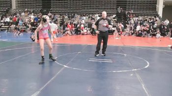 85 lbs Rr Rnd 3 - Noah Hein, Hammers- ESC vs Aria Bushaw, Cunliffes Corner Tan - ESC