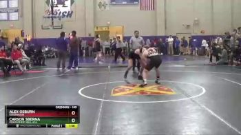 145 lbs Champ. Round 2 - Carson Sberna, Montgomery Bell Aca. vs Alex Osburn, Ravenwood