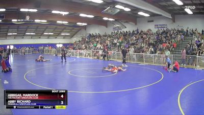 110 lbs Round 3 - Katelynn Leonard, St Helens Lions vs Zoe Brewer, Bulldog Mat Club