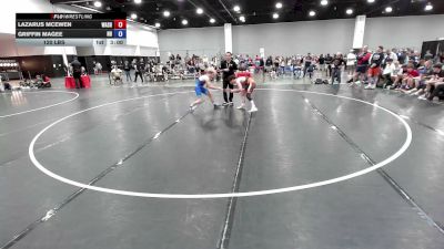 120 lbs Lazarus McEwen, Washington vs Griffin Magee, Team North Dakota