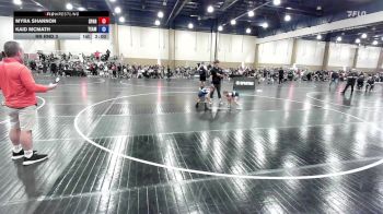 56 lbs Rr Rnd 3 - Myra Shannon, Spartan RTC @LHP vs Kaid McMath, Team Barracuda