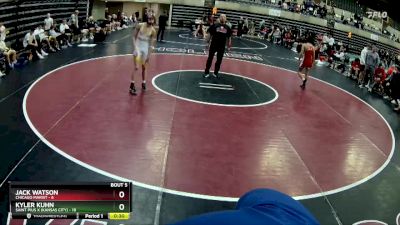 107 lbs Round 3 (4 Team) - Roberto Rangel, Chicago Marist vs Patrick Hickey, Saint Pius X (Kansas City)