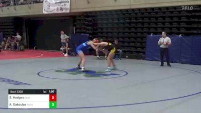 118 lbs Semifinal - Sophia Hodges, Pasedena, MD vs Anastasia Dakoulas, Rockville, MD