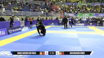 Enzo Machado Gomes vs Danilo Santana Siva Souza 2025 Brasileiro Jiu-Jitsu IBJJF