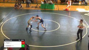 120 lbs Consolation - Elias Hajali, Saint John's Prep vs Tommy Kelleher, Bristol-Plymouth/Coyle Cassidy