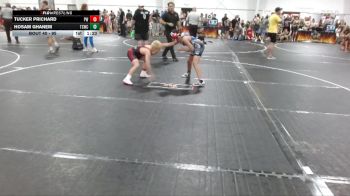 95 lbs Round 3 - Tucker Prichard, Pedraza Wrestling vs Hosam Ghanem, The Storm Wrestling Center
