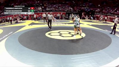 G-140 lbs Champ. Round 1 - Rylee Dearwester, G-Harrison vs Nadirra`G Matlock, G-Austintown-Fitch