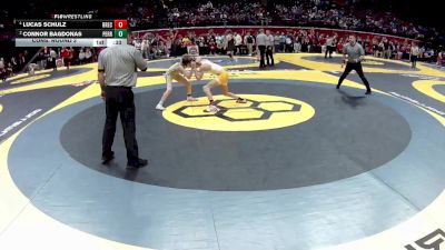 D1-106 lbs Cons. Round 3 - Connor Bagdonas, Perrysburg vs Lucas Schulz, Brecksville