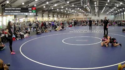 95G Round 6 (8 Team) - Devyn Villarreal, Takedown Queens vs Brooklynn Garza, Sisters On The Mat - GIRLS