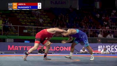 74 kg Quarterfinal - Taimuraz Salkazanov, SVK vs Dimitri Jioevi, GEO
