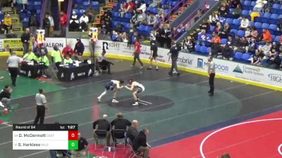 147 lbs Round Of 64 - Dalton McDermott, Central Mountain vs Shawn Harkless, Wilson