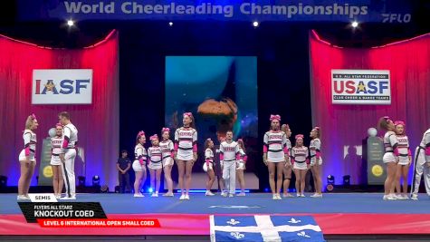 Flyers All Starz - Knockout Coed [2025 L6 International Open Small Coed Semis] 2025 The Cheerleading Worlds