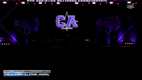 California All Stars - Crystal [2026 L1 Senior - Small Day 2] 2026 NCA All-Star National Championship