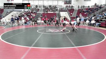 113 lbs Round 1 (16 Team) - Skyler Bowers, Jackson County vs Santi Skurzak, Pope