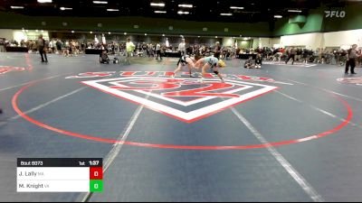 138 lbs Round Of 128 - James Lally, MA vs Mason Knight, VA