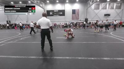 98 lbs Round 3 (6 Team) - Gennaro Calvani, Botetourt TC vs Gavin Lovell, Xtreme Team