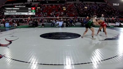 G 165 lbs Semifinal - Ella Elordi, Eagle vs Sarah Toribau, Oakley