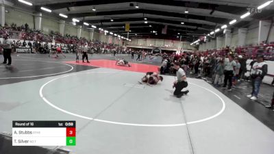 126 lbs Round Of 16 - Asher Stubbs, Other Team vs Tristan Silver, No Team