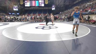 120 lbs Cons. Rd Of 64 - Bentley Johnson, WY vs Clifton Bakhsh, DE