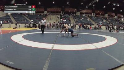 149 lbs Cons. Round 3 - Zach Wilson, Marian University vs Gunner Butt, Marian University