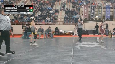 100_B lbs Consi Of 16 #2 - Rocco Morelli, Dubois vs Aidyn Cornman, Kiski Area