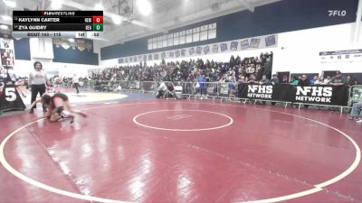 115 lbs Cons. Round 1 - Zya Guidry, Beaumont vs Kaylynn Carter, Hemet