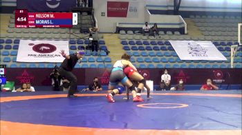 59 kg Rr Rnd 1 - Maya Gabriella Nelson, United States vs Linda Morais, Canada