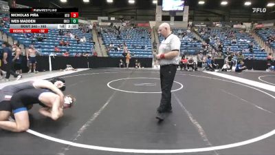165 lbs Cons. Round 4 - Wes Madden, Oklahoma City vs Nicholas Piña, Arizona Christian University