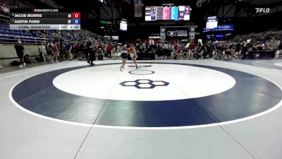 150 lbs Cons. Quarters - Jacob Morris, AK vs Austin Paris, UT