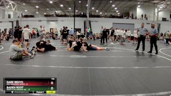 113 lbs Round 5 (8 Team) - Baden Root, Faith & Fellowship WC vs Gabe Benyo, Mat Assassins White