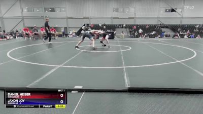 150 lbs Placement Matches (8 Team) - Daniel Heiser, Wisconsin vs Jaxon Joy, Ohio Blue