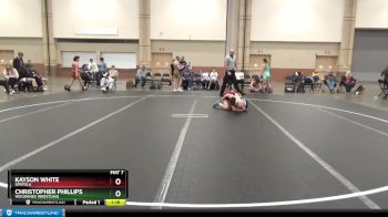 115 lbs Semifinal - Kayson White, SPATOLA vs Christopher Phillips, Woodshed Wrestling