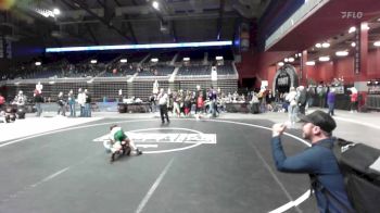 54 lbs 5th Place - Rhett Woodworth, Dickinson WC vs Jaxson Staples, Pueblo County WC