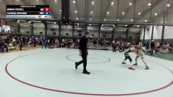 U14 FK - 84 lbs Semis - Jimmie Fewell, Cowboy Mat Club vs Carsen Grooms, Port Angeles Wrestling Club