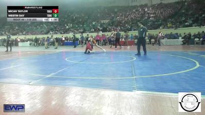 118 lbs Round Of 64 - Micah Taylor, Yukon vs Westin Day, Tonkawa