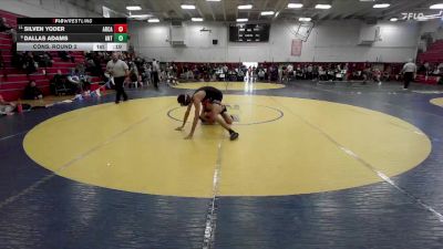 134 lbs Cons. Round 2 - Silven Yoder, Arcata vs Dallas Adams, Antioch