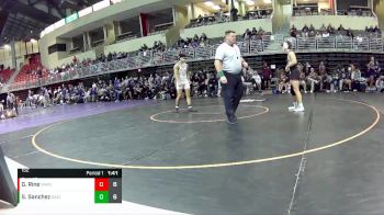 152 lbs Round 5 (8 Team) - Sergio Sanchez, Garden City vs Garrett Rine, Waverly