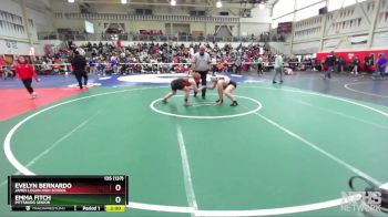 135 (137) Champ. Round 2 - Emma Fitch, Pittsburg Senior vs Evelyn Bernardo, James Logan High School