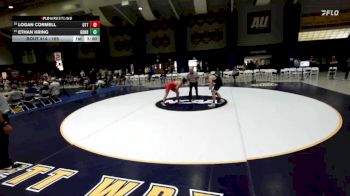 165 lbs 7th Place Match - Logan Cormell, Otterbein University vs Ethan Kring, Greensboro