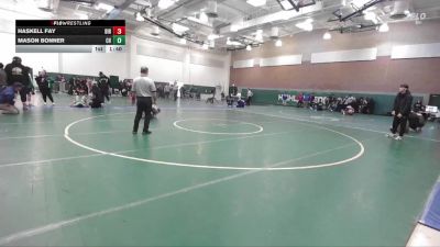 126 lbs Champ. Round 1 - Haskell Fay, Birmingham vs Mason Bonner, Chino Hills