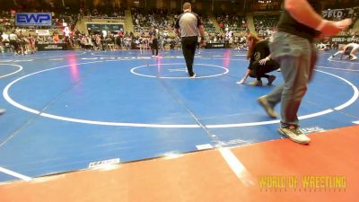 92 lbs Round Of 32 - Tajuan Davis, Team Tulsa Wrestling Club vs Reed Bovy, Moen Wrestling Academy